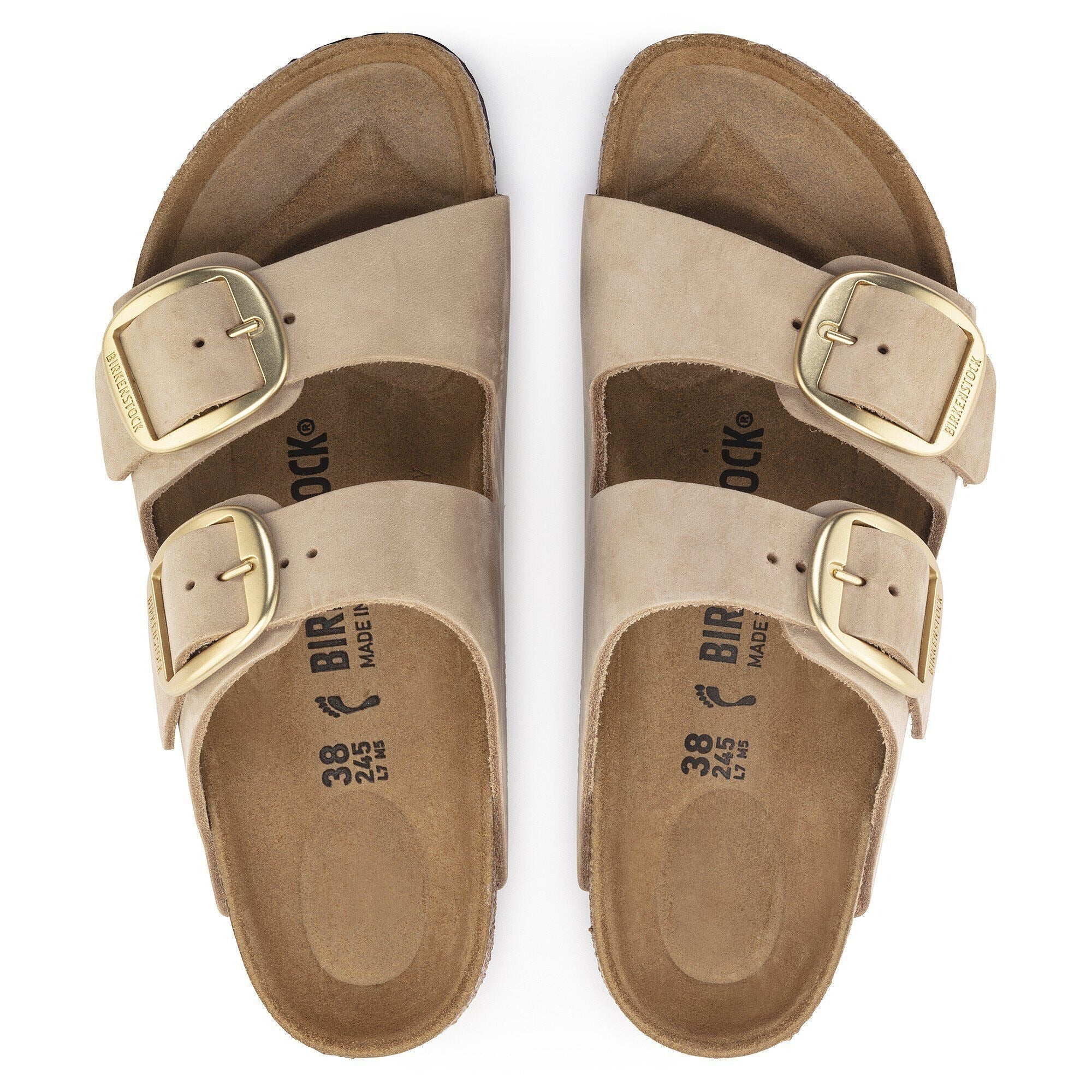 Arizona Big Buckle | Nubuck | Sandcastle - Image 4
