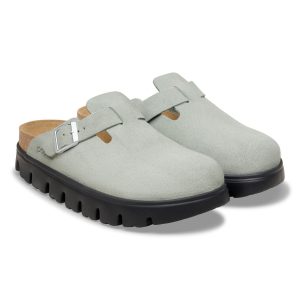 Boston Chunky | Suede | Pure Sage