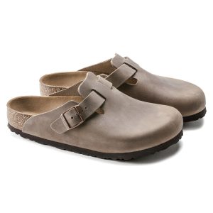 Boston | Oiled Leather | Tobacco Brown