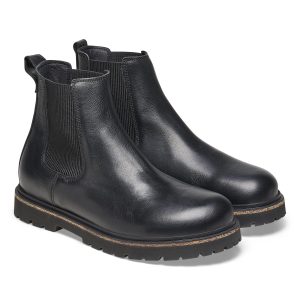 Highwood Slip On | Women | Leather | Black